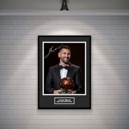 Lionel Messi Ballon D’OR 2023 (Poster)
